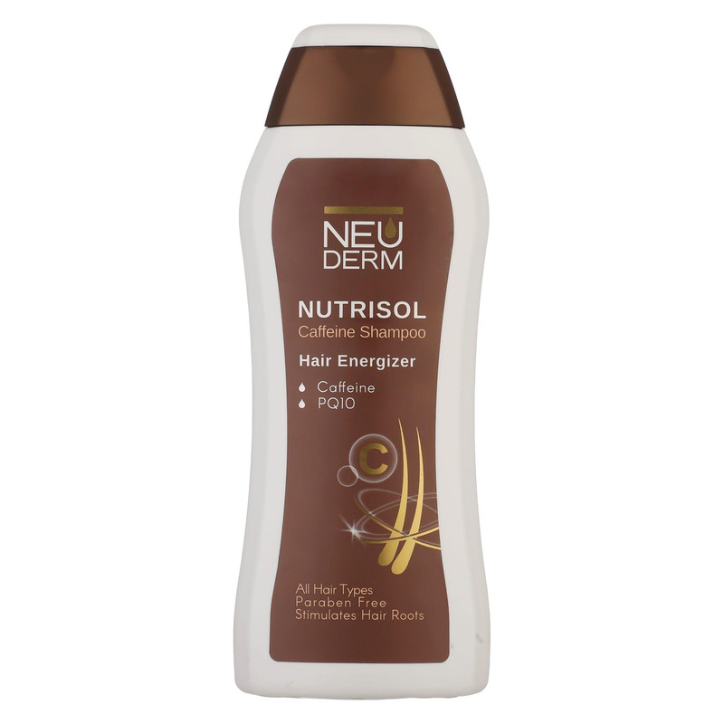 شامپو تقویت کننده مو نئودرم مدل کافئین حجم 300 میلی لیتر