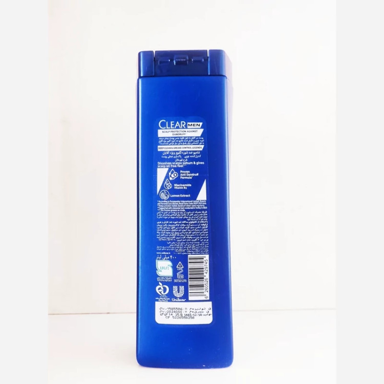 شامپو ضد شوره کلیر برای موهای چرب آقایان Grease Control
