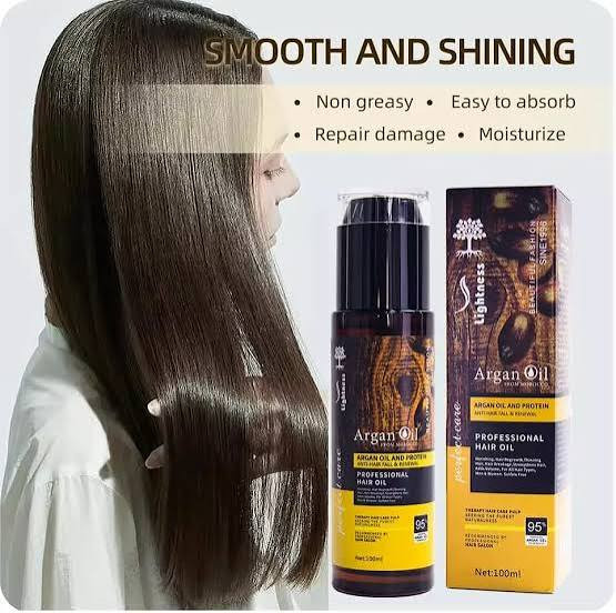 روغن مو آرگان مدل Argan حجم 100 میلی لیتر اصلی