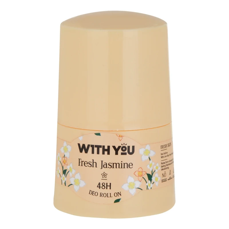 مام رول ضد تعریق زنانه ویت یو مدل FRESH JASMINE حجم 50 میلی لیتر
