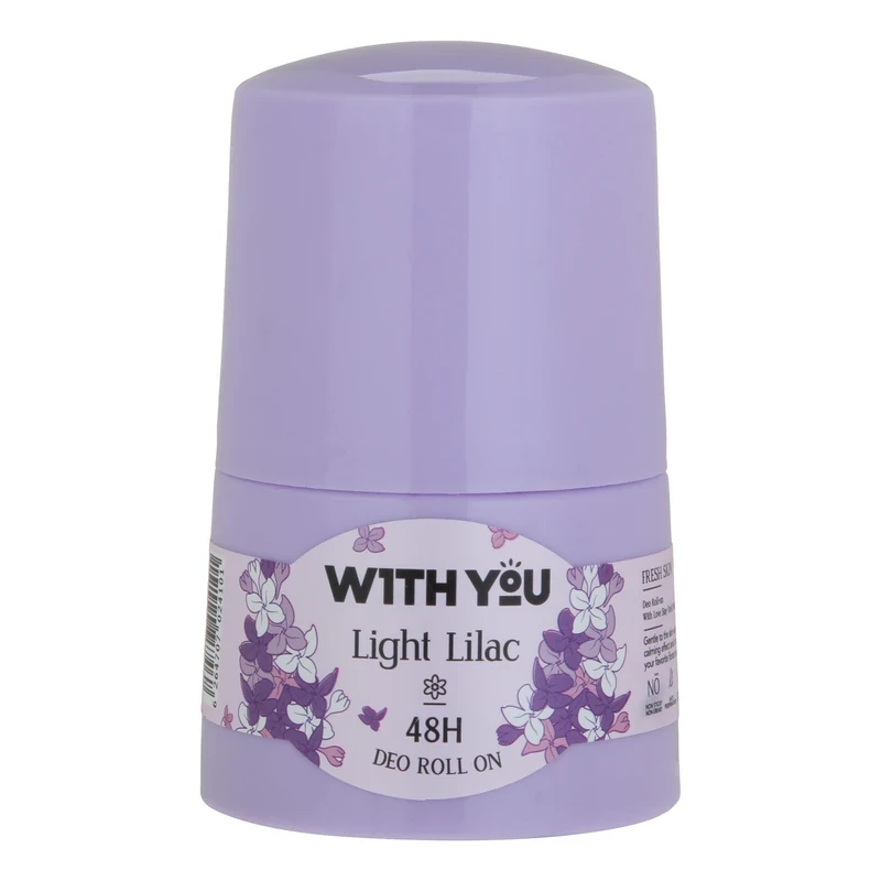 مام رول ضد تعریق زنانه LIGHT LILAC ویت یو حجم 50 میلی لیتر