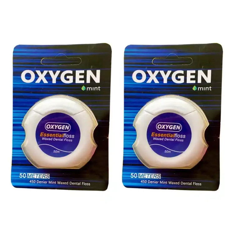 نخ دندان اکسیژن مدل Essential مومدار 50 متری