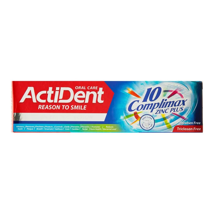 خمیر دندان محافظت کامل اکتیدنت مدل Complimax10