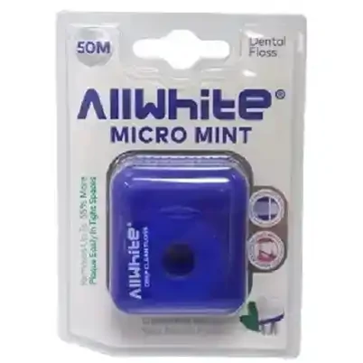 نخ دندان آل وایت مدل Micro Mint | از بین بردن 55% پلاک بیشتر