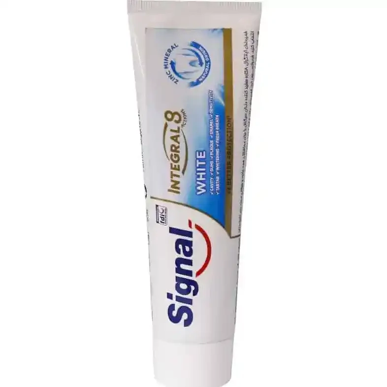 خمیر دندان سیگنال مدل Integral 8 white | سفید کننده دندان
