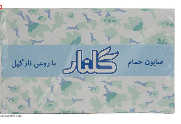 صابون گلنار مدل روغن نارگیل بسته 6 عددی